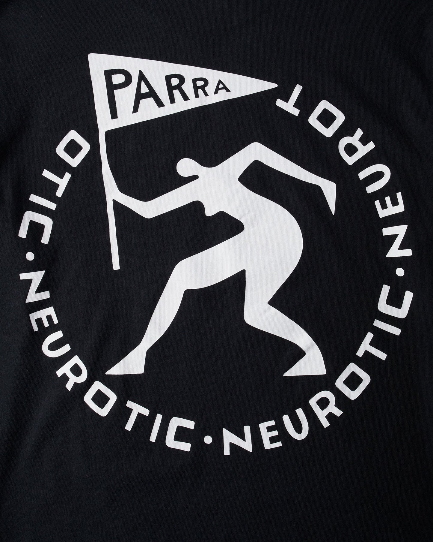 by Parra Neurotic Flag Long Sleeve t-shirt