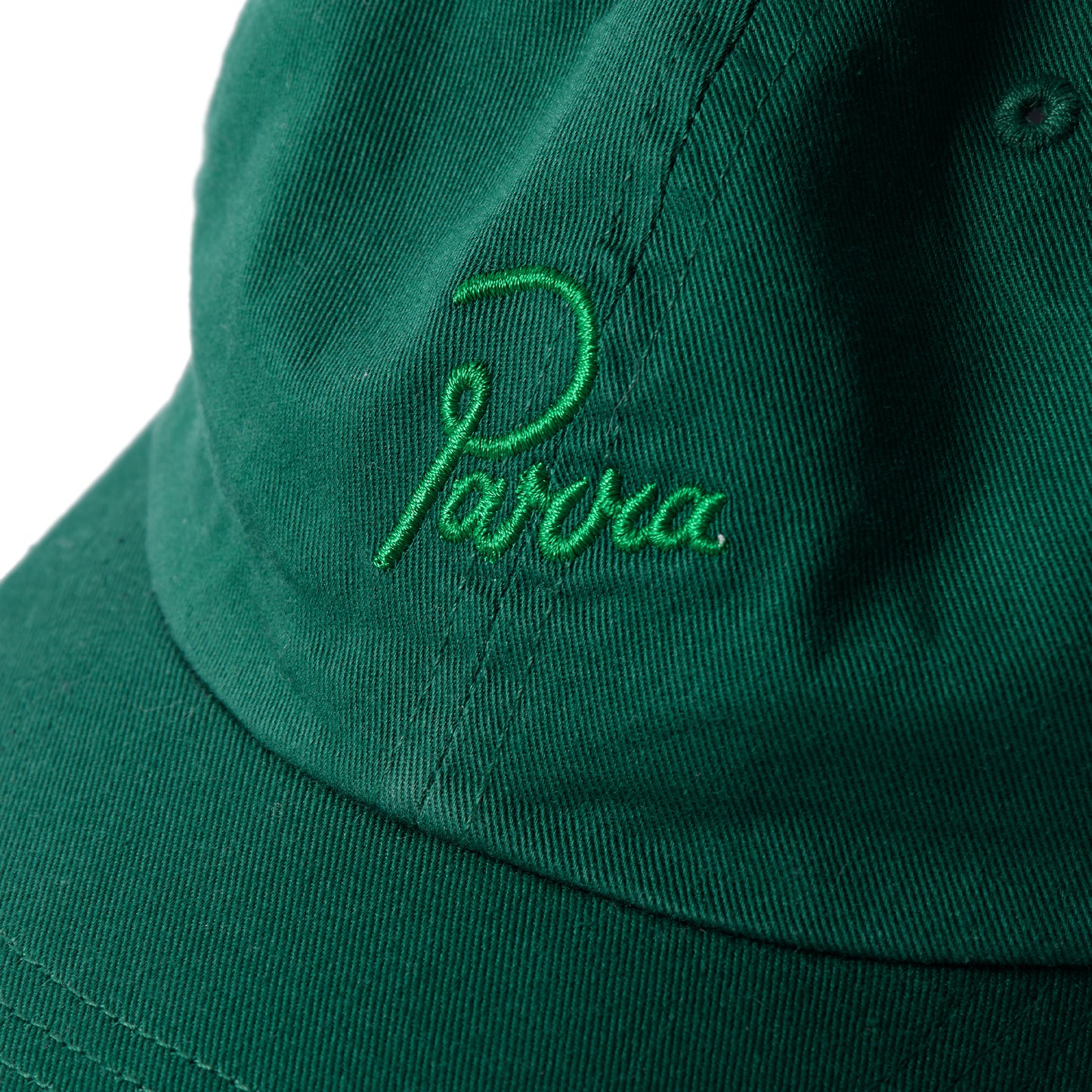 by Parra Script Logo 6 Panel Hat