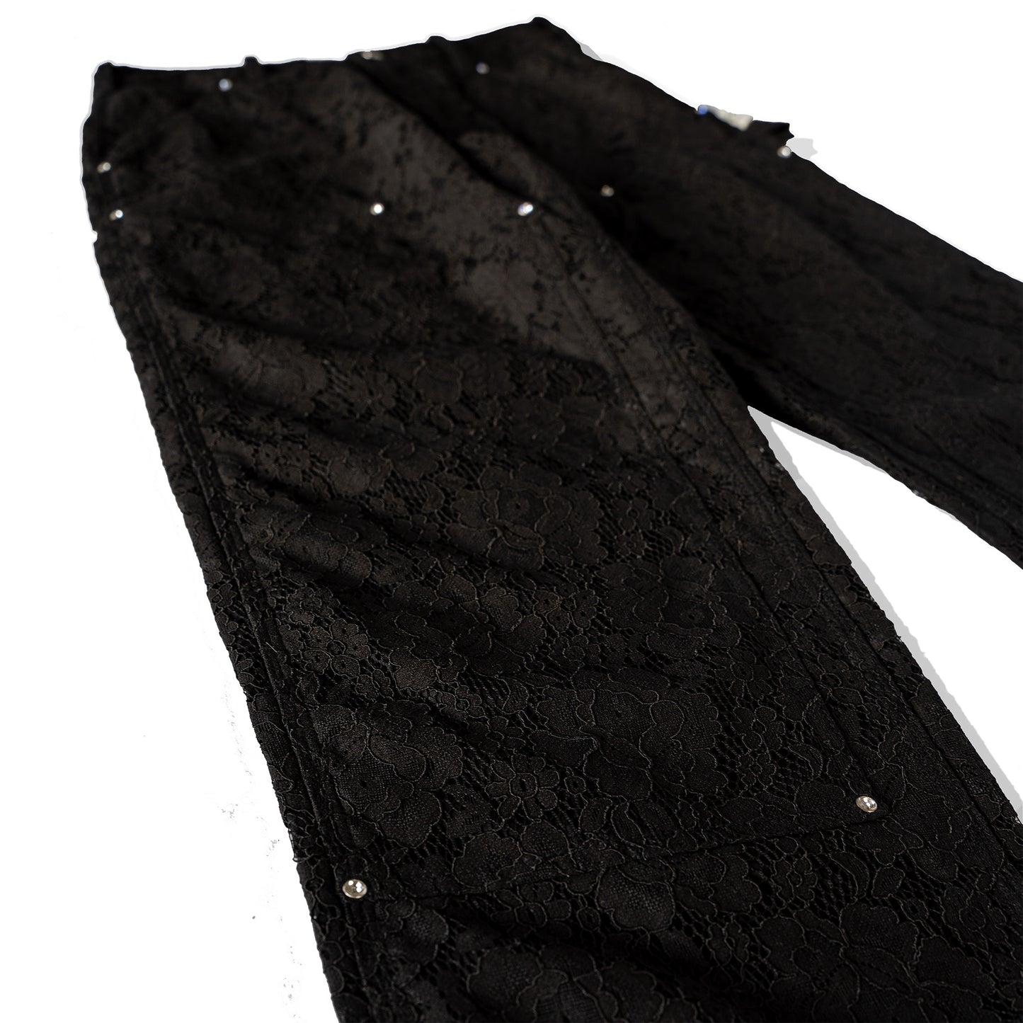 Advisory Board Crystals Crystal Rivet Lace Double Knee Pant