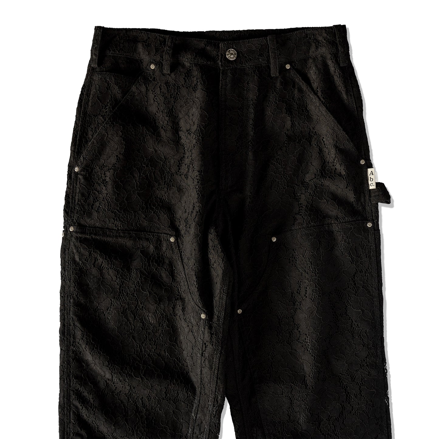 Advisory Board Crystals Crystal Rivet Lace Double Knee Pant