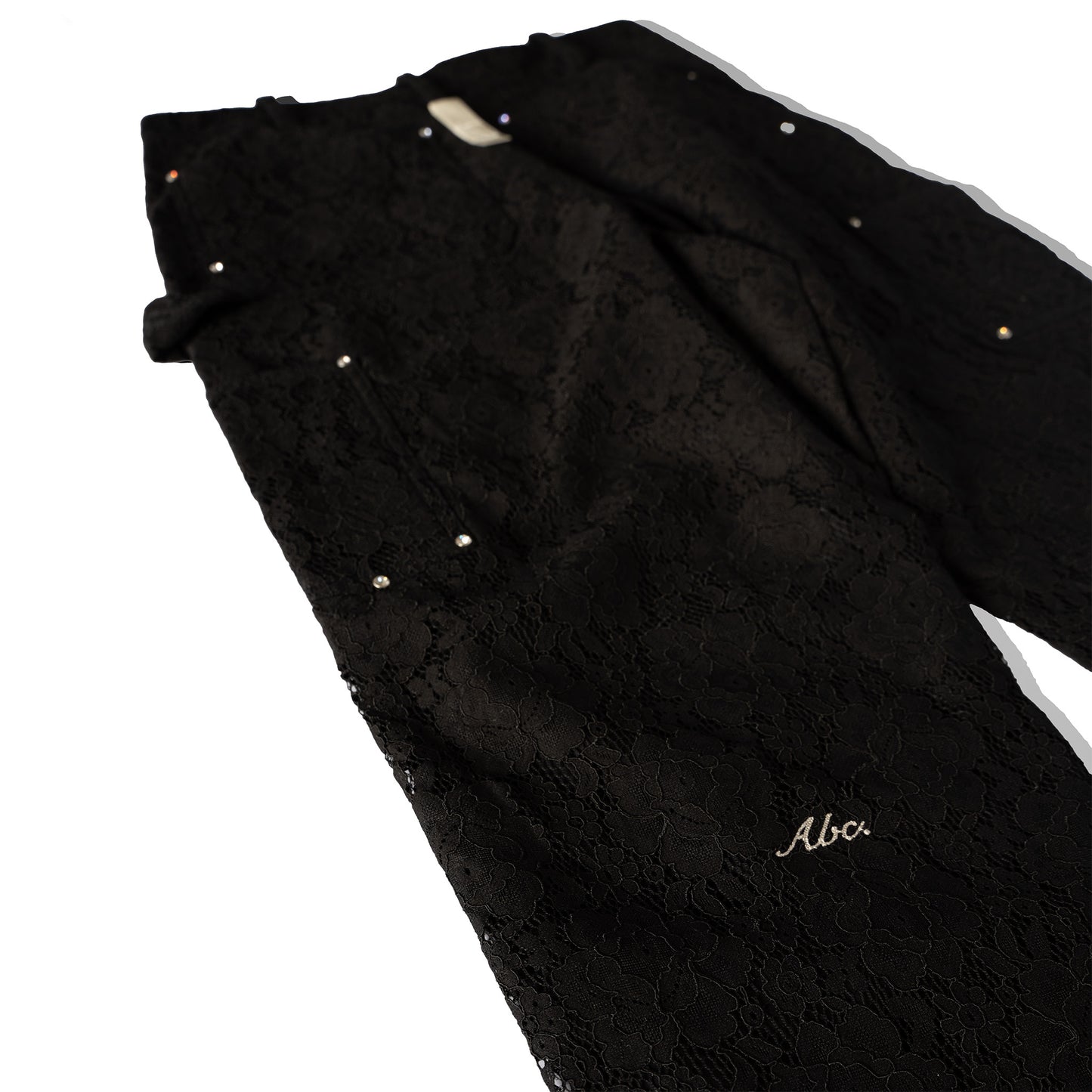 Advisory Board Crystals Crystal Rivet Lace Double Knee Pant