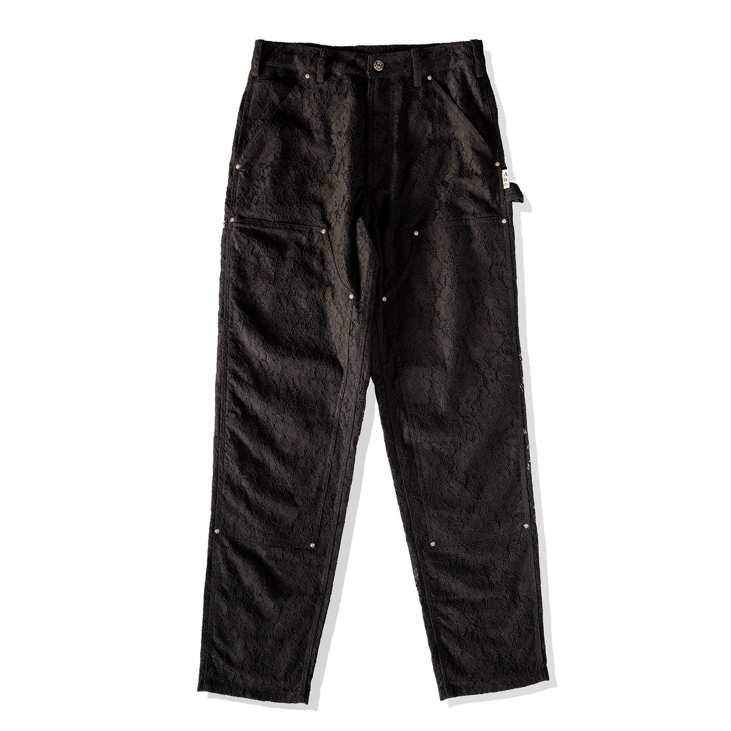 Advisory Board Crystals Crystal Rivet Lace Double Knee Pant