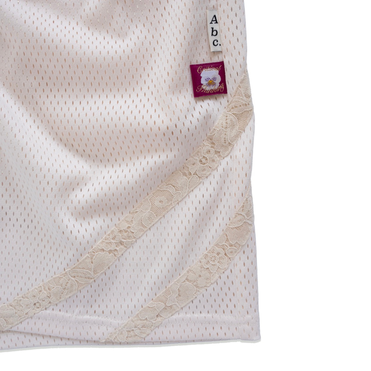 Abc. Juxtaposition Lace Mesh Short