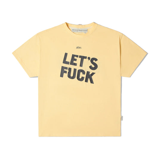 Advisory Board Crystals Let's Fuck Short Sleeve Tee