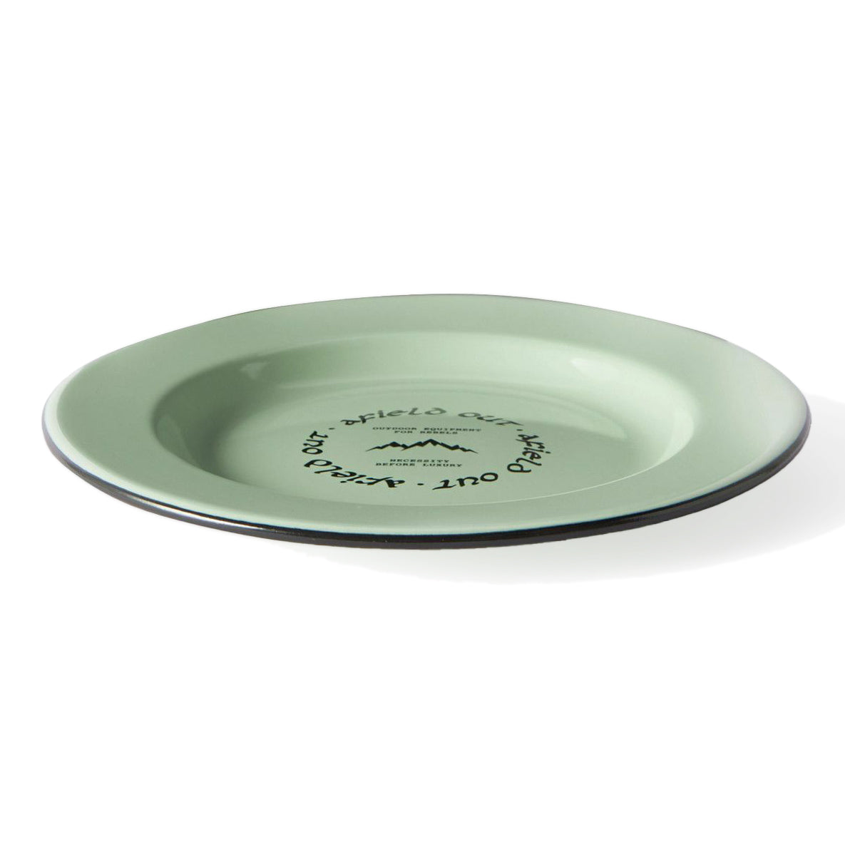 Afield Out Canyon Enamel Plate