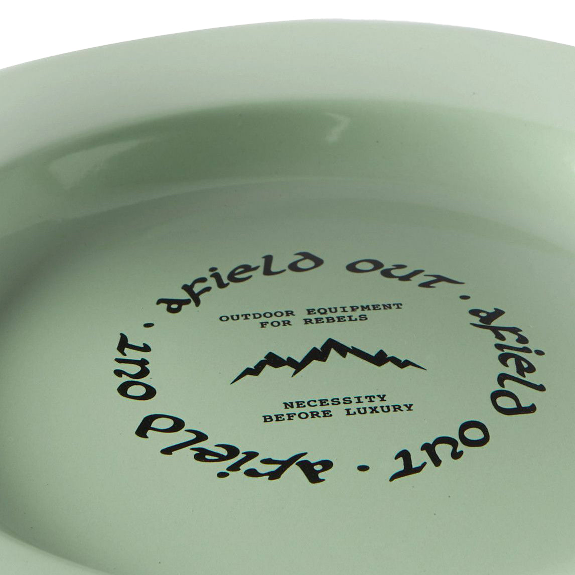 Afield Out Canyon Enamel Plate
