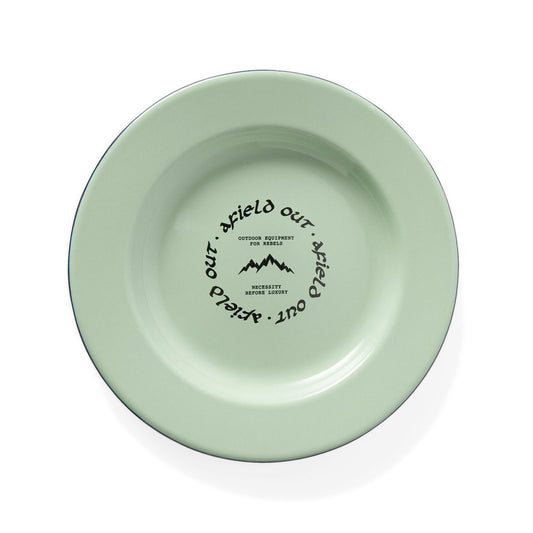Afield Out Canyon Enamel Plate
