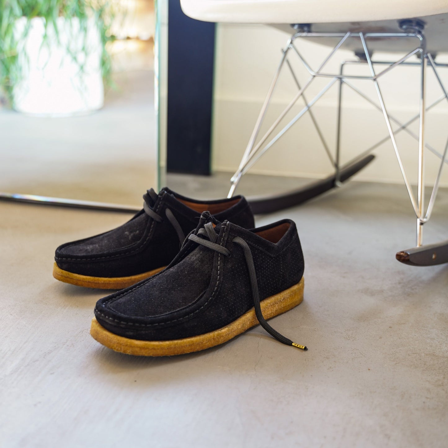 DVSN WEST X Padmore & Barnes P204 Suede - Black