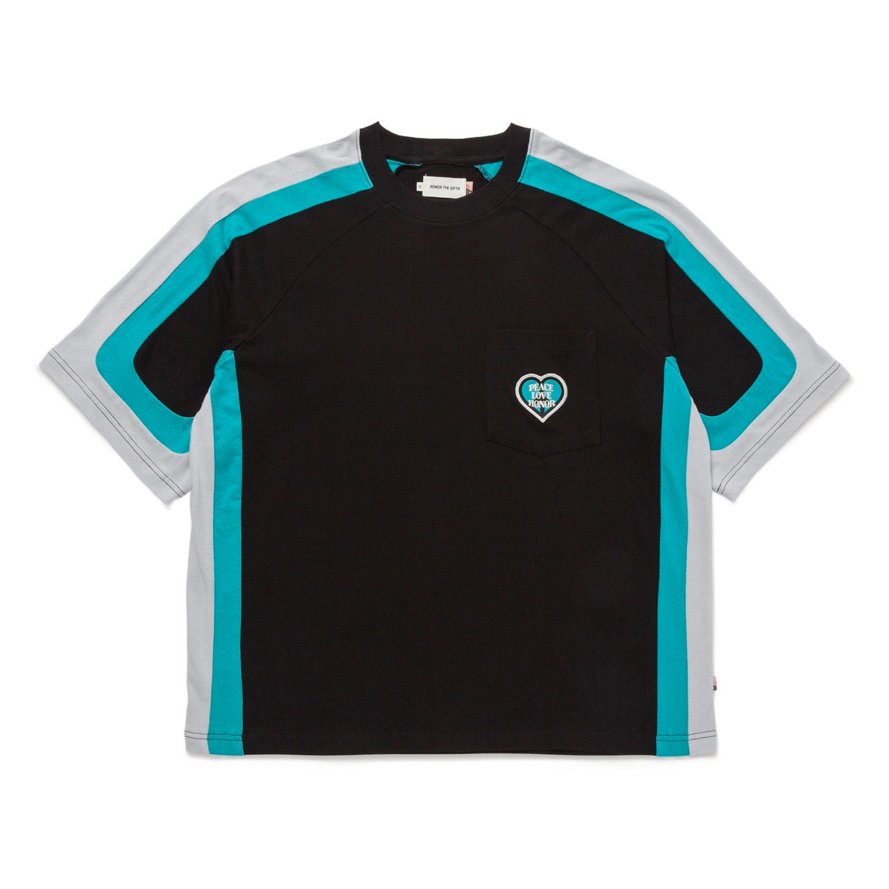 Honor The Gift S/S Panel Pocket Tee - Black