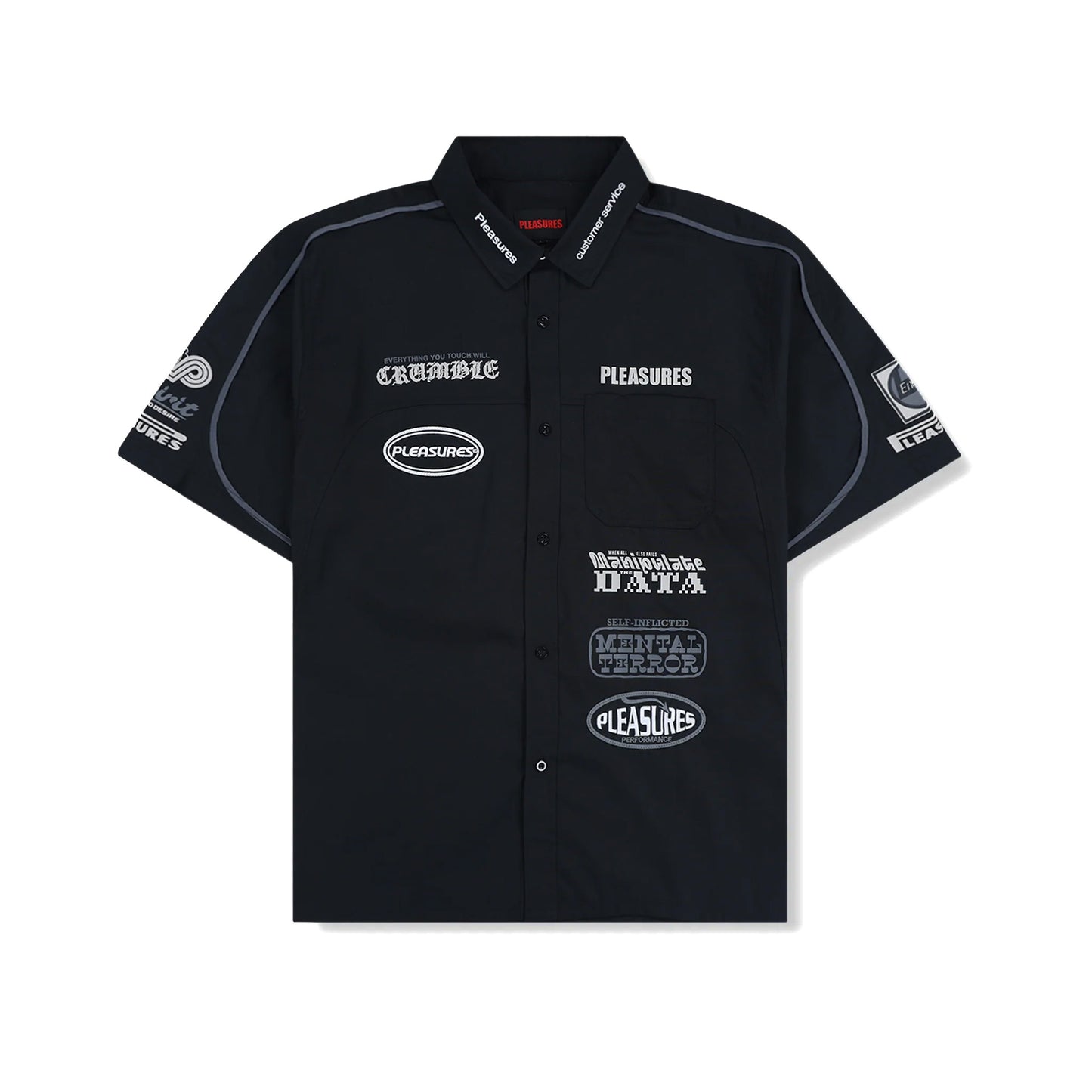 PLEASURES Terror Button Up Shirt