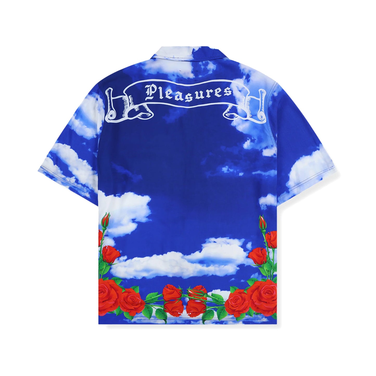 PLEASURES White Horse Camp Shirt