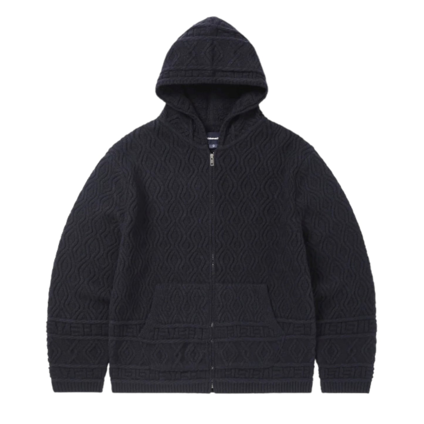 thisisneverthat Cable Knit Zip Hoodie