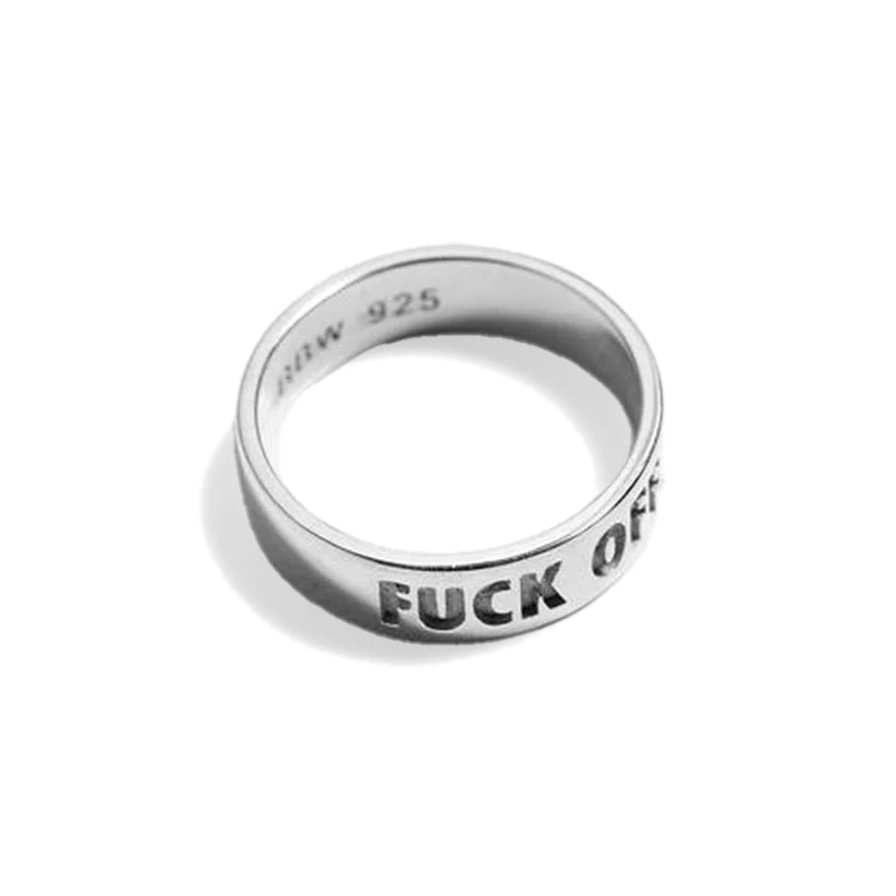 Raised By Wolves 'Fuck Off' Ring