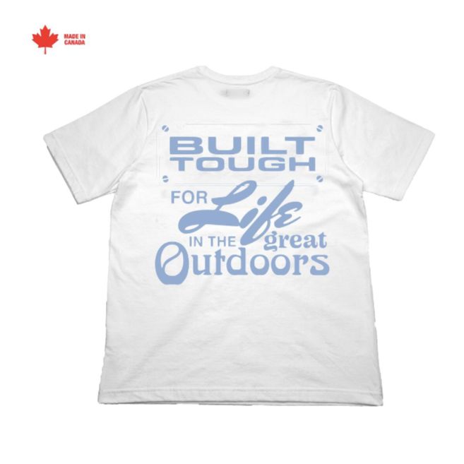 Raised By Wolves Built Tough Tee