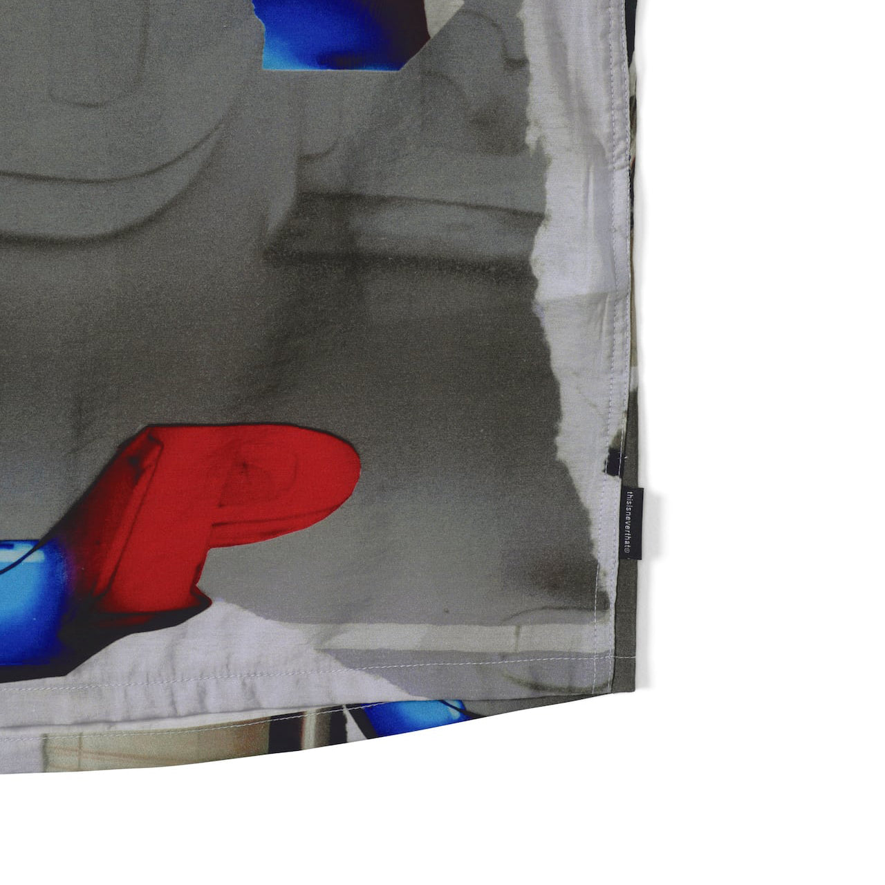 thisisneverthat Torn Rayon S/S Shirt