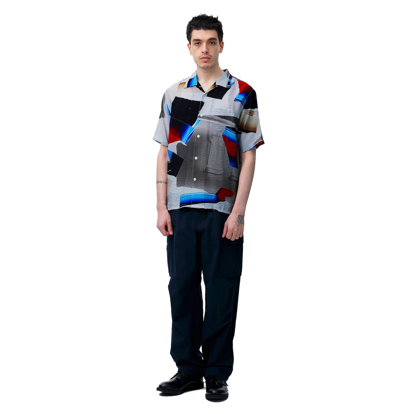 thisisneverthat Torn Rayon S/S Shirt