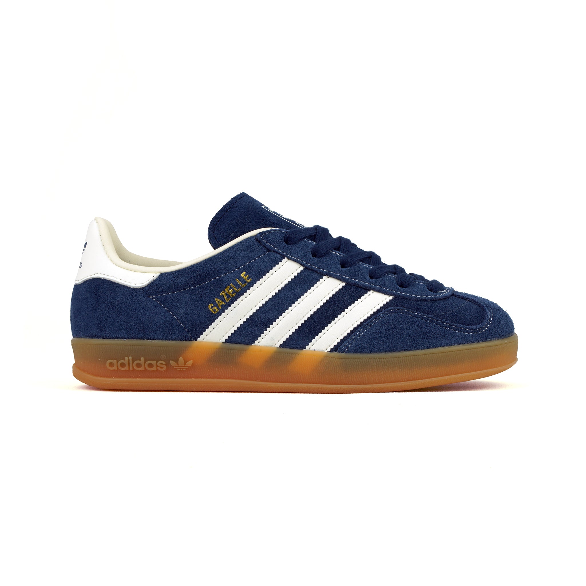 adidas Gazelle Indoor 'Night Indigo / Off White / Gold Metallic' JQ8393 DVSN WEST adidas Gazelle Indoor 'Night Indigo / Off White / Gold Metallic' JQ8393 DVSN WEST