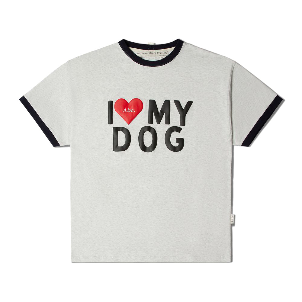 Advisory Board Crystals I Love My Dog Ring Tee