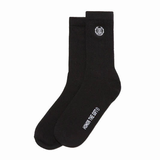Honor The Gift Crest Socks