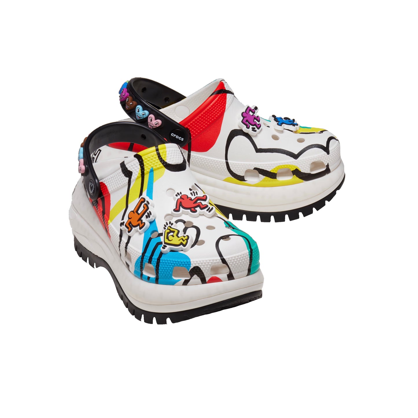 Crocs x Keith Haring Mega Crush Clog