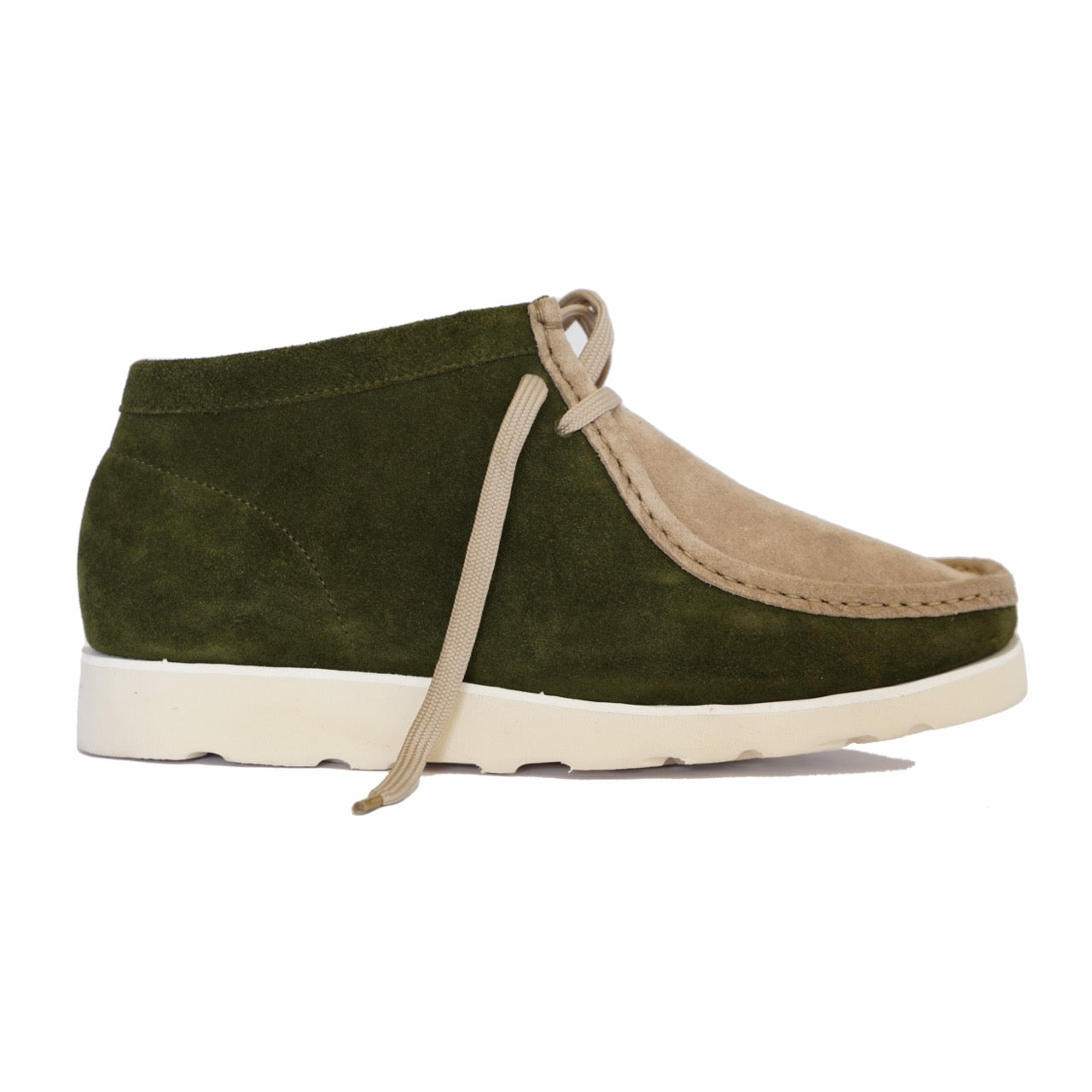 DVSN WEST X Padmore & Barnes P404 Suede Chukka - Green Meadow/Aspen