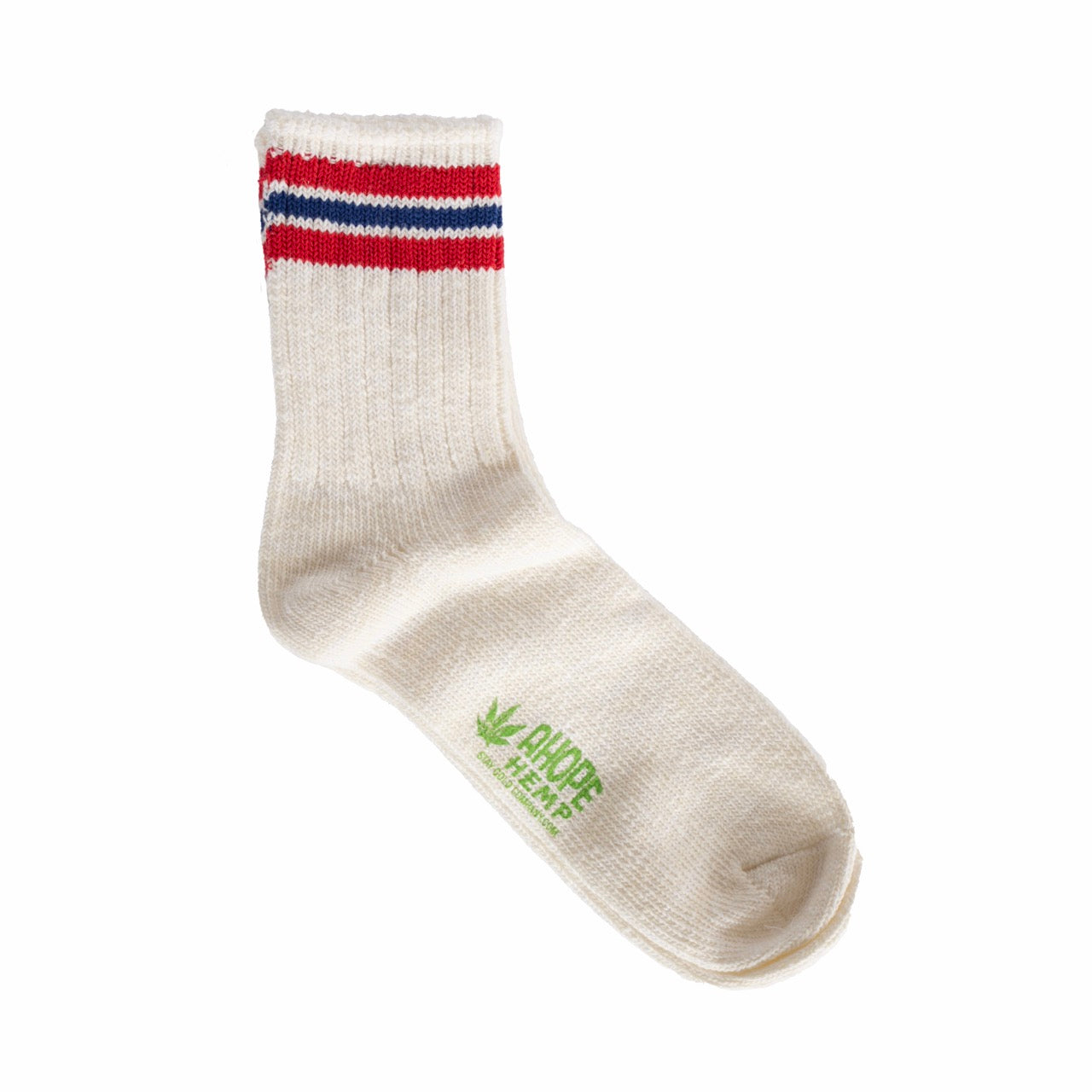 Retro Stripe Crew Sock