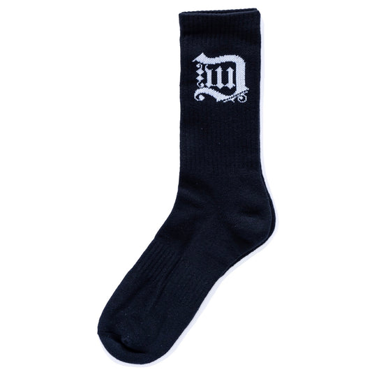 DVSN WEST OG Logo Socks | Black