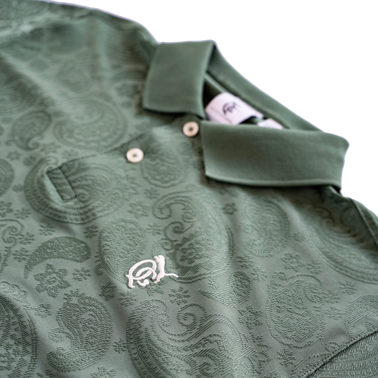 Puma X QGC Jacquard Paisley Polo