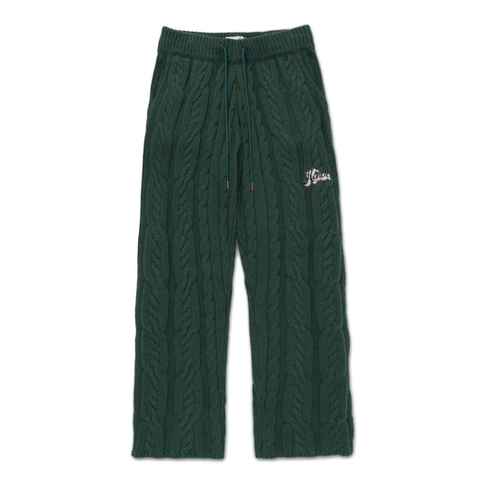 Honor The Gift Cable Knit Leisure Pant | Green