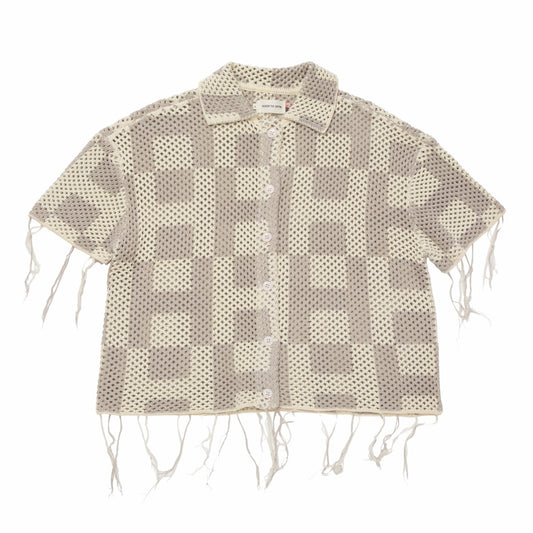 Honor The Gift Crochet S/S Button Down
