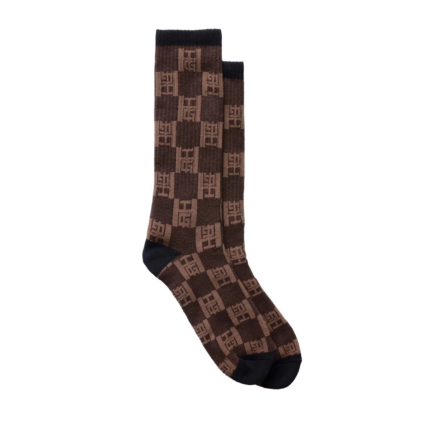 Honor The Gift Monogram Ribbed Sock