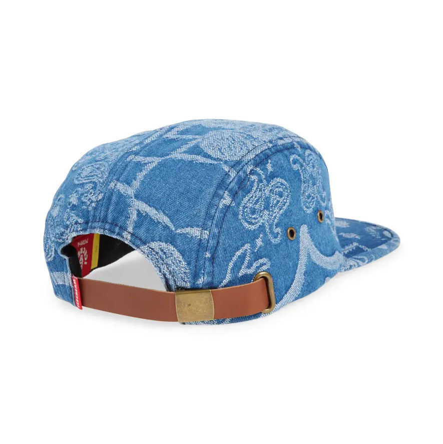 ICE CREAM Rotate Denim Jacquard 5 Panel Hat