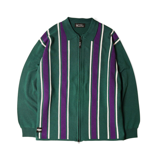 Manastash MCS Stripe Zip Knit