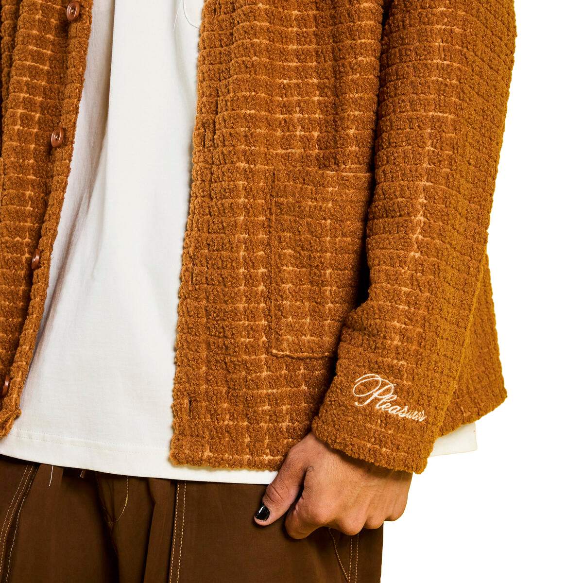 Pleasures Boredom Cardigan | Brown