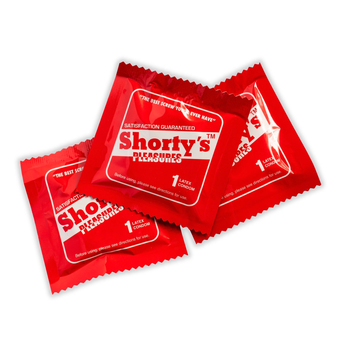 Pleasures x Shorty's 3 Condom Pack