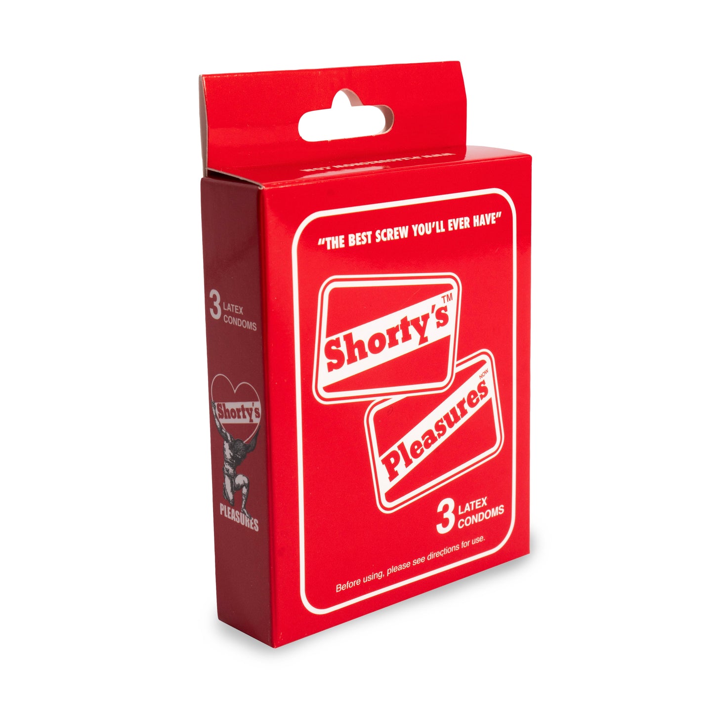 Pleasures x Shorty's 3 Condom Pack