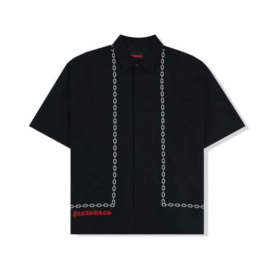 PLEASURES Chain Button Up