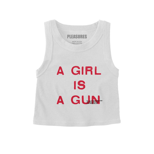 PLEASURES Girl Is A Gun Tank Top