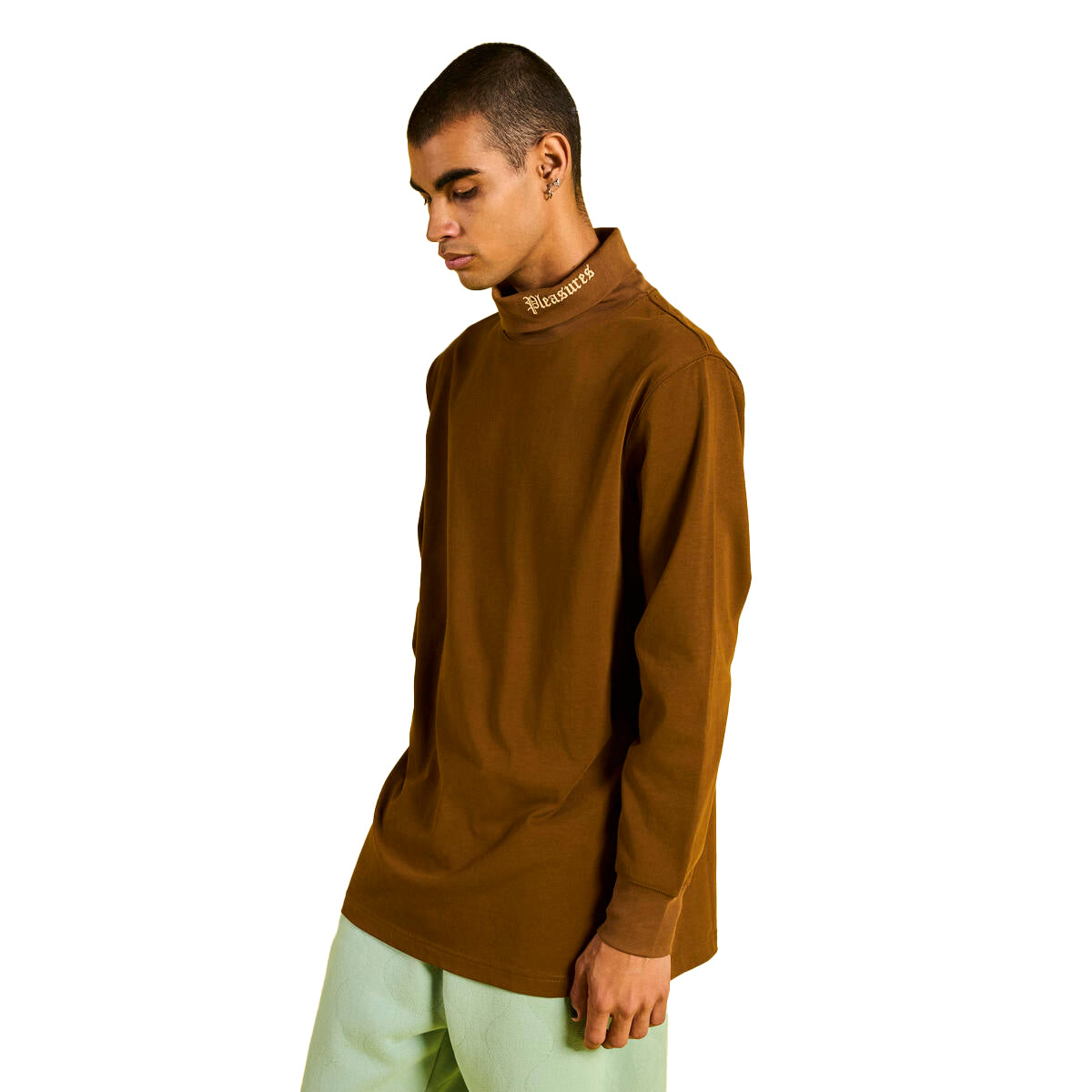 Pleasures Satisfaction Turtleneck | Brown