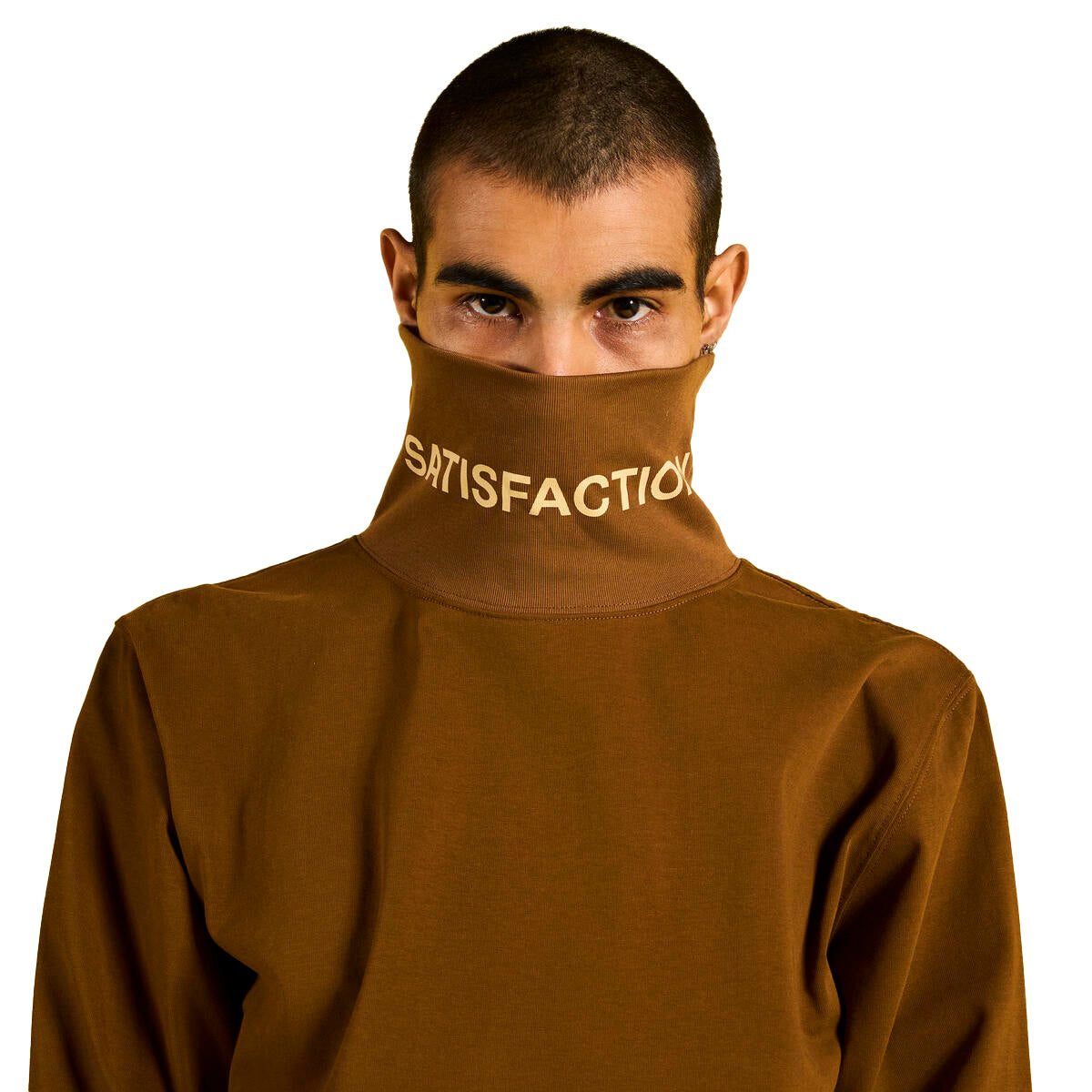 Pleasures Satisfaction Turtleneck | Brown