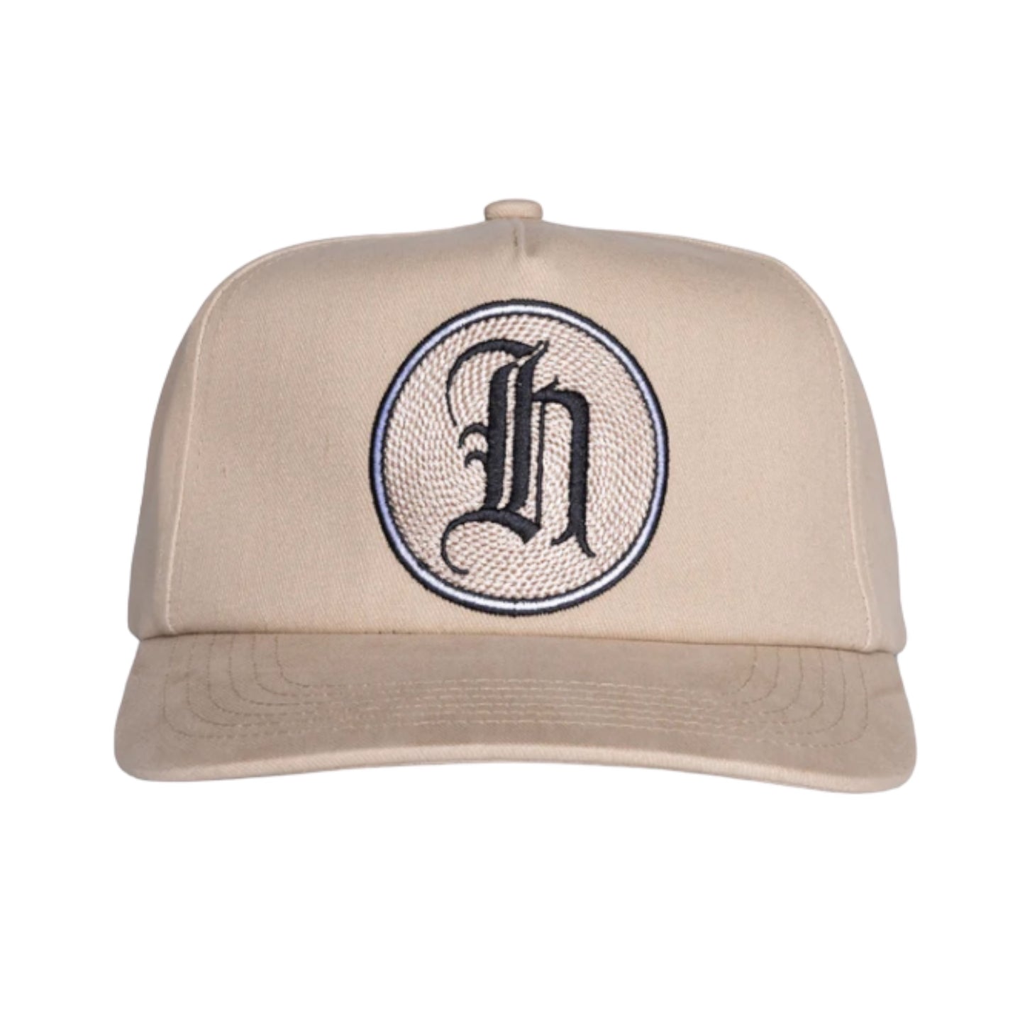 Honor the Gift H Patch Hat - Cream