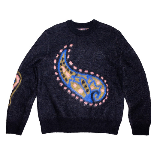 Raised By Wolves Paisley Mohair Sweater