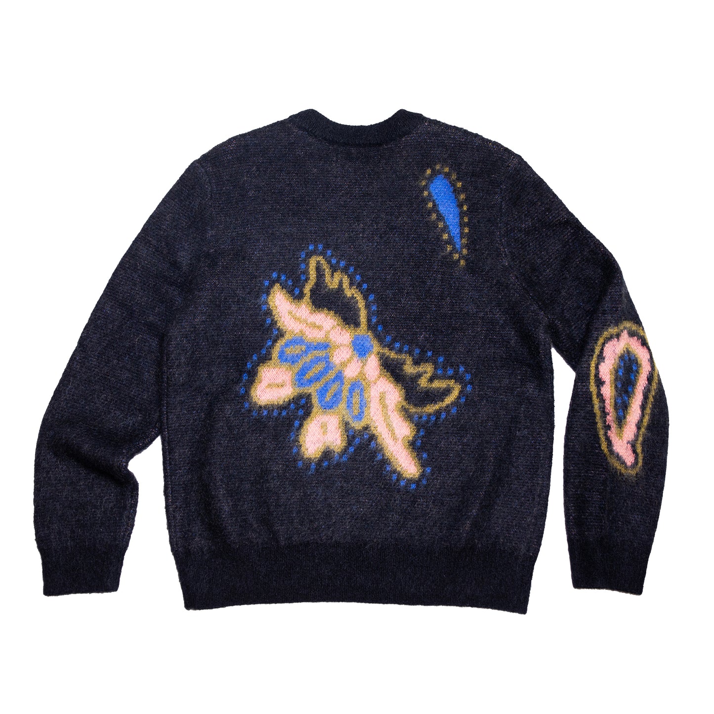 Raised By Wolves Paisley Mohair Sweater