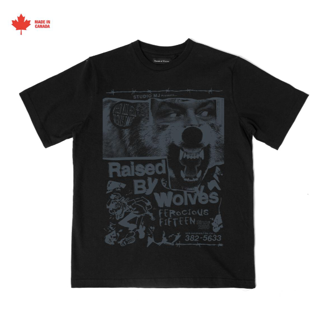 Raised By Wolves Show Flyer Tee