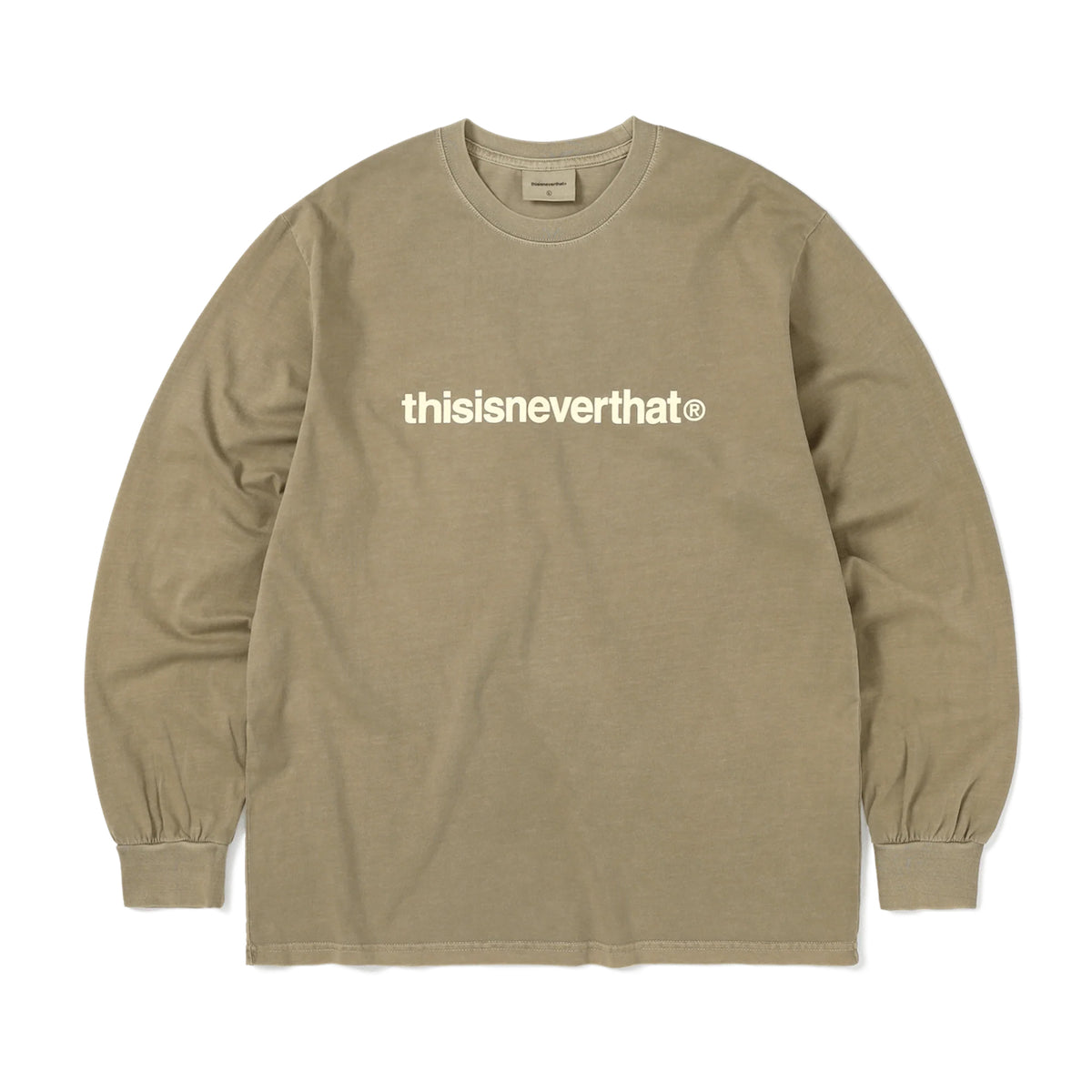 thisisneverthat T-Logo L/S Tee | Coffee | TN243TTSLT02 – DVSN WEST