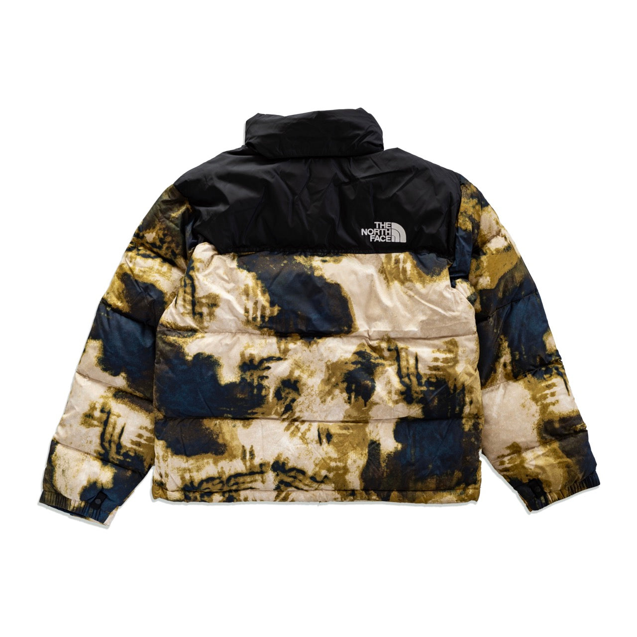 The North Face 1996 Retro Nuptse Jacket - Midnight Petrol TNF Bleach Dye Print