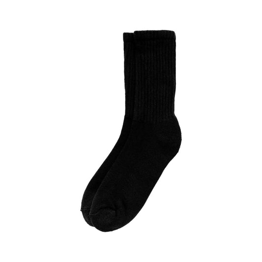 American Trench Retro Solid Sock - Washed Black
