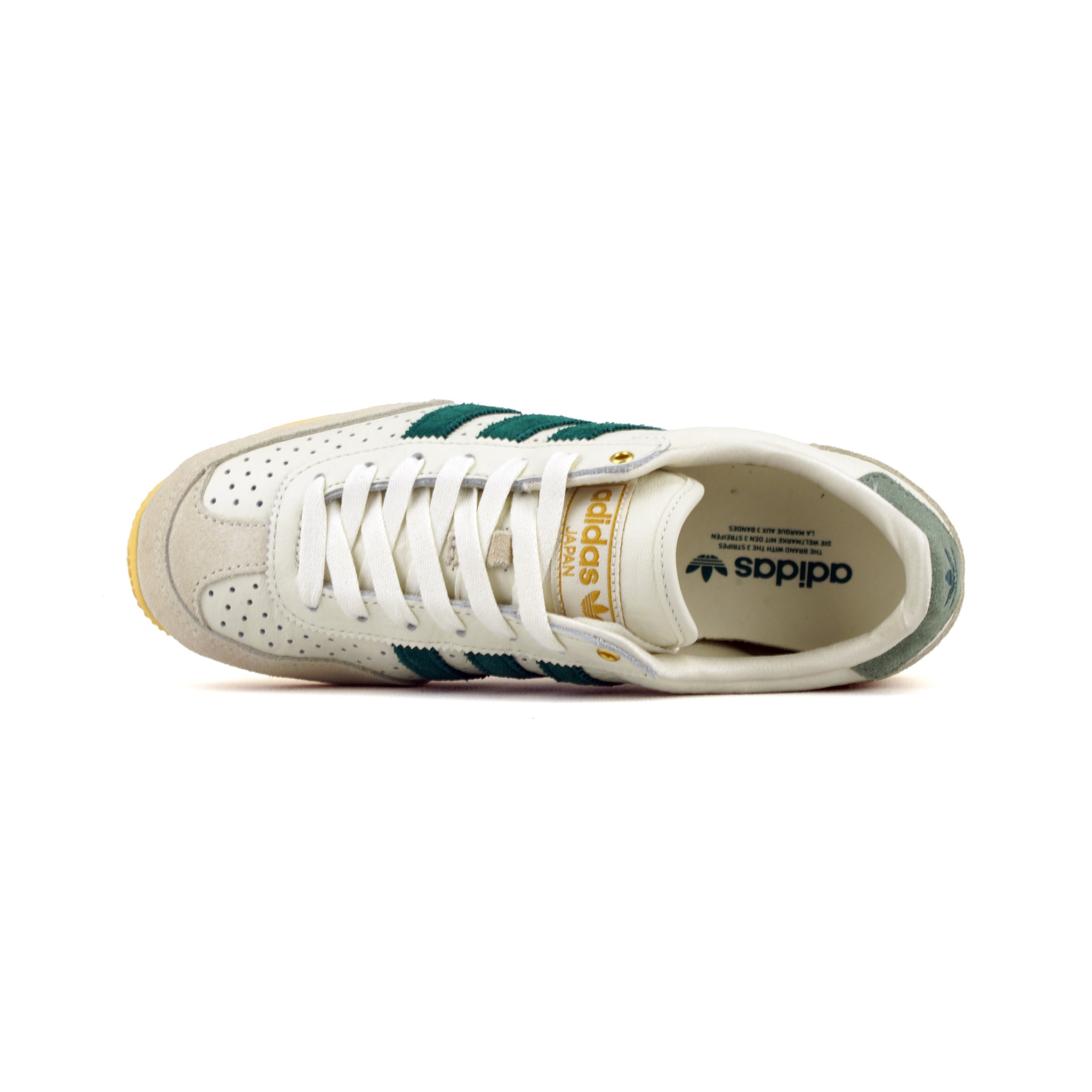 adidas JAPAN W 'Off White / Collegiate Green / Orange Tint