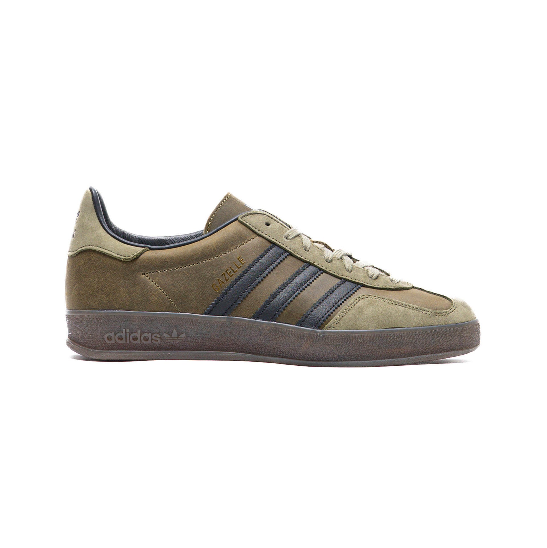 adidas Originals Gazelle Indoor | Focus Olive / Core Black / Gum5