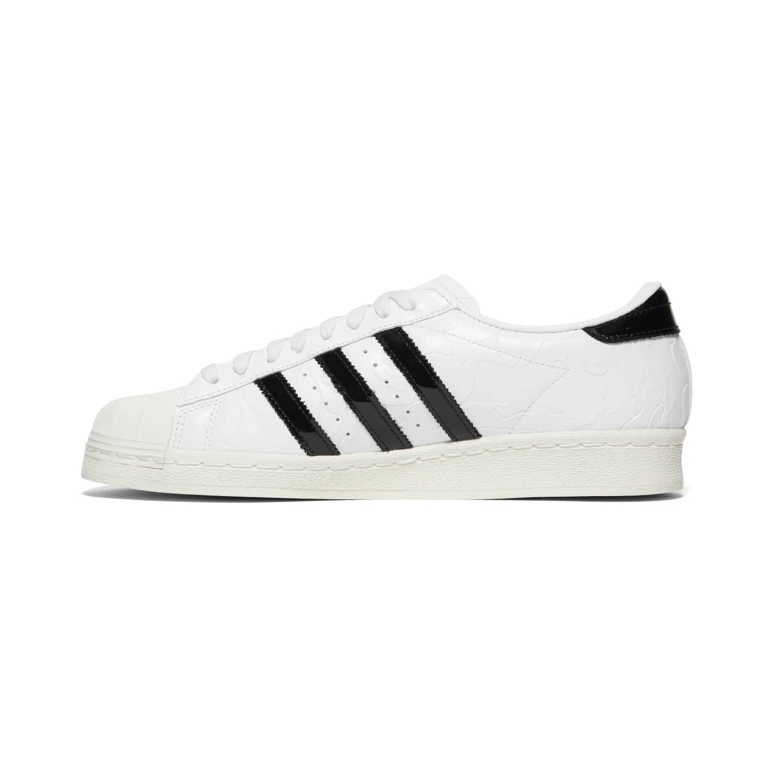 adidas x A Bathing Ape Superstar Vintage 'Footwear White / Core Black / Off White' BAPE JR2701 DVSN WEST adidas x A Bathing Ape Superstar Vintage 'Footwear White / Core Black / Off White' BAPE JR2701 DVSN WEST